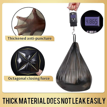 Small Trash Bags 240 Count Garbage Bags SWIHELP Waste Basket Liners for Bathroom, Kitchen,Bedroom, Office Pet Car 15 Liter Trash Can 4 Gallon