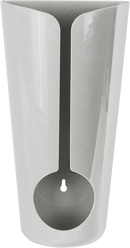 Spectrum Diversified Plastic Bag Holder, Wall Mount or Adhesive Grocery Bag Organizer, Under Sink Plastic Grocery Bag Storage & Trash Bag Organization (Pack of 6)