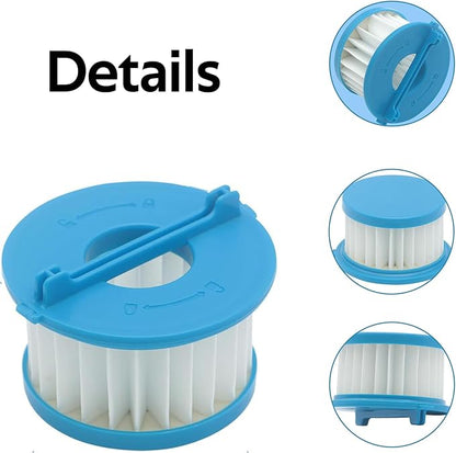 4 Pack A32F02 Replacement Filter Compatible with Ryobi 18V ONE+ Wet/Dry Hand Vacuum PCL702 PCL702B PCL702K