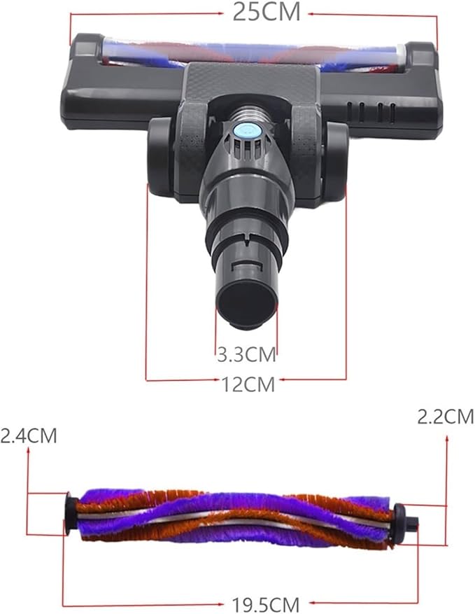 Electric Brush Head Carpet Brush ，Compatible for Inse ，N6 / N6S / N650 Vacuum Cleaner Cleaning Household Appliance Accessories(Carpet Brush)