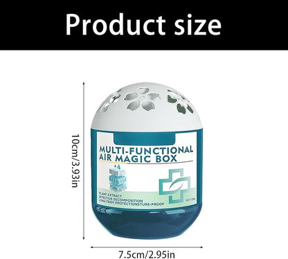 Passive Gel Dust Collector Box, Natural Plant-Based Gel Air Purifier, No Power Needed, Absorbs Dust & Improves Indoor Air Quality for Home, Office, Bedroom (4)
