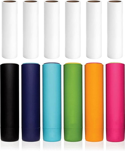 3.5 inch Mini Lint Roller Refills Only Compatible with Flint Retractable Lint Rollers for Pet Hair Extra Sticky 40 Sheets Each Refill, Pack of 6, 240 Sheets Total