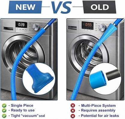Clothes Dryer Vent Cleaner Kit with Vacuum Hose Attachment Brush, Lint Remover, Dryer Vent Vacuum Hose