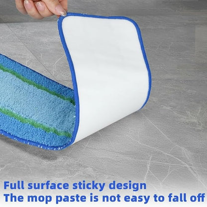 6 Pack Deep Clean Pads for Bona Family of Mops, Washable & Reusable Microfiber Cleaning Pad for Hardwood and Multi-Surface