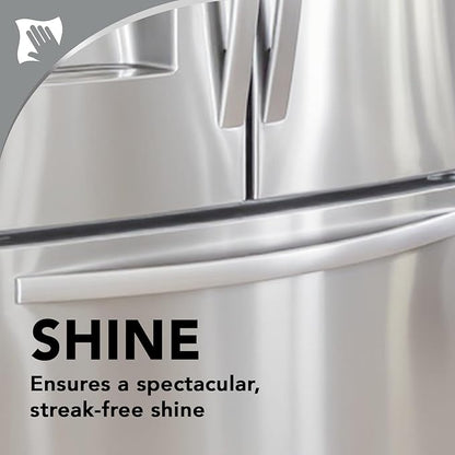 Weiman Stainless Steel Cleaner, 30 Count Wipes, Anti-Fingerprint, Removes Grease, Water Spots, Streaks & Residue, Polishing Cleaner Safe for Appliances, Chrome, Sinks & Grill Exteriors