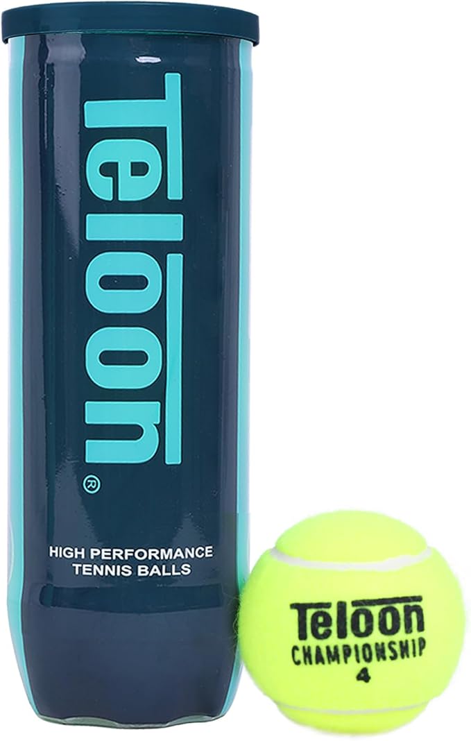 Teloon Championship Tennis Balls - Extra Duty - Regular Duty Felt Pressurized Tennis Balls