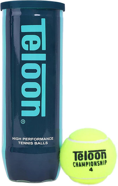 Teloon Championship Tennis Balls - Extra Duty - Regular Duty Felt Pressurized Tennis Balls
