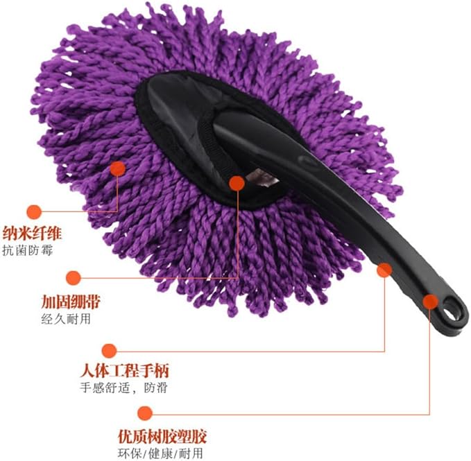 Car Wash Cleaning Brush Microfiber Dusting Tool Duster Dust Mop Home Cleaning Kit