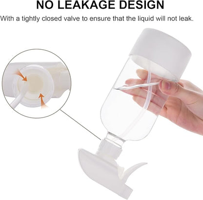 Glass Spray Bottles with Silicone Sleeve, 16 oz 2 Pack Empty Refillable Containers with Adjustable Spray Nozzles (Mist to Stream to Off), Spray Bottles for Cleaning, Hair, Plants, essential oils