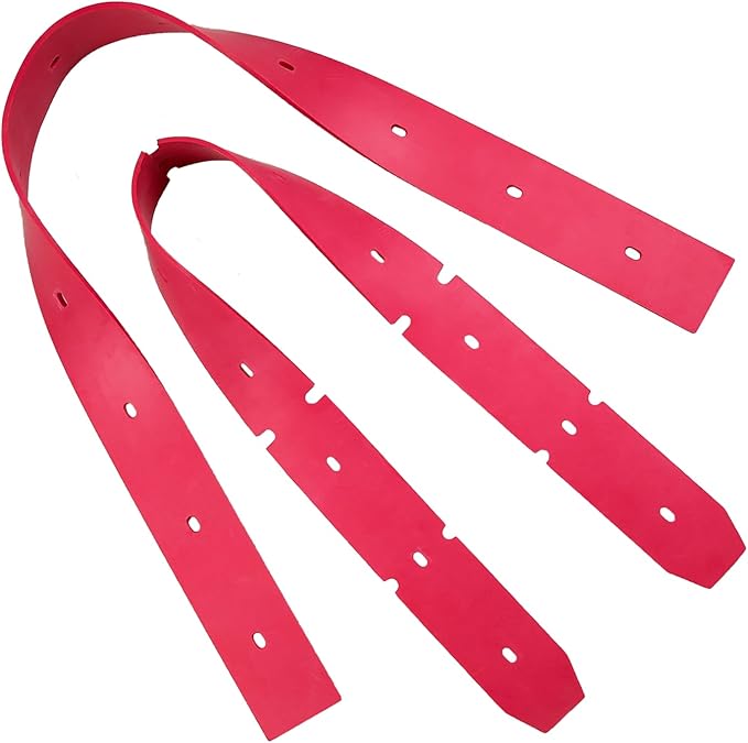 33.4" Squeegee Rubber for AF2013 Floor Scrubbers, Official Replacement for Adjustment Assembly (2 Pieces)