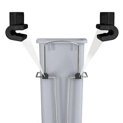 Snap Handle Connector Accessories Compatible with Rev-A-Shelf 27-Quart Soft Close Double Pull Out Trash Can, Trash Can Replacement Parts (8)