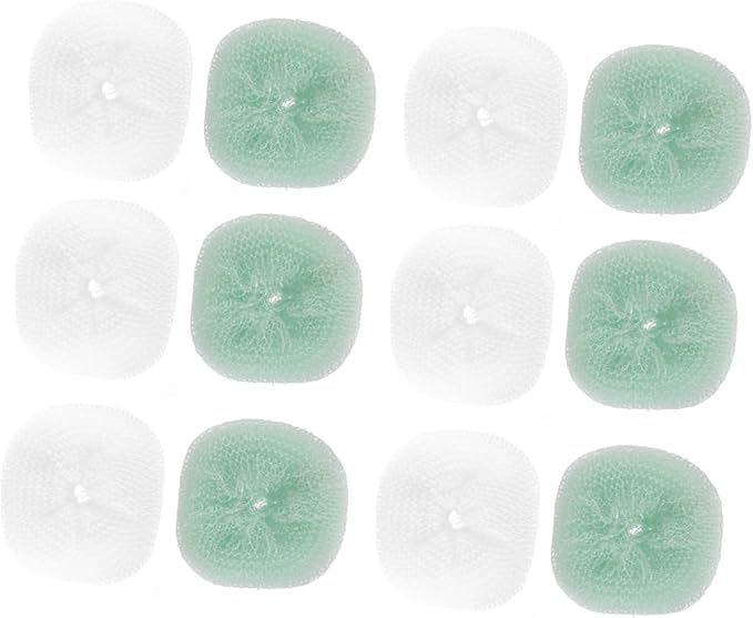 FOMIYES 12pcs Multi-Functional Household Cleaning Balls for Kitchen and Dish Washing Scouring Balls Break Resistance Random Colors Material for Pots and Bowls