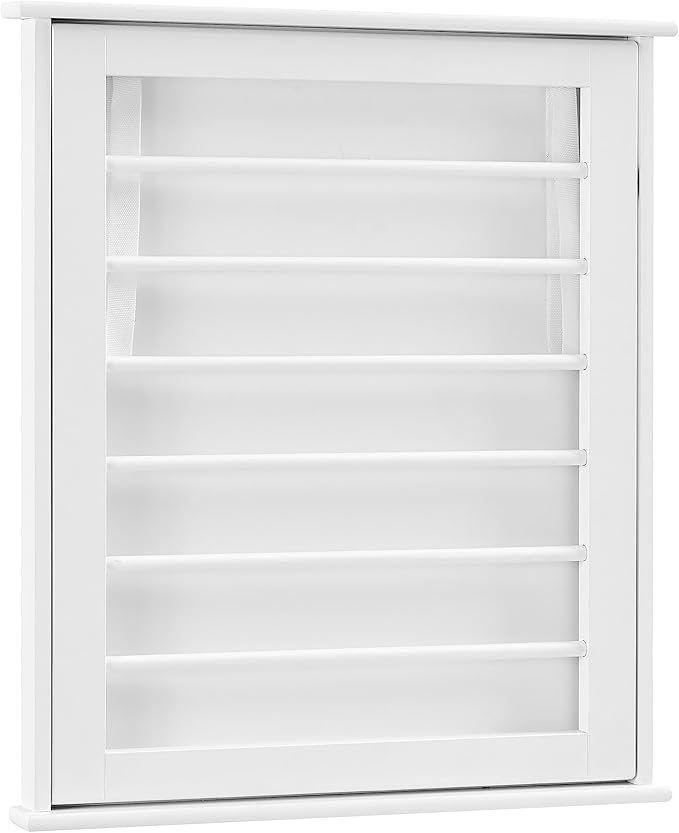 Danya B. Folding Wall Mounted Drying Rack - White