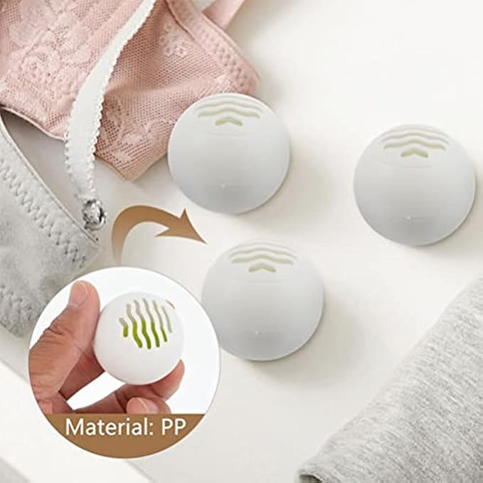 20PCS Shoe Deodorizer Balls for Odor Eliminators for Shoes, Gym Bag, Closet, Locker, Hamper, and Drawer Odor Deodorizers