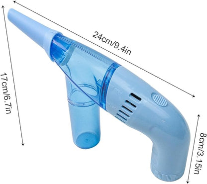 Mini beadCleaner – Compact Handheld Vacuum for Gems, Tiny Craft Components, Lightweight Desktop Tool | Art and Jewelry Accessories for Makers, Tabletop Cleanup, Diamond Picking, Hobby Workspaces
