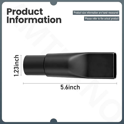 Attachments for BLACK+DECKER - Extendable Crevice Tool, Accessories Adapter, for Hand Vacuum Models with Slim Nozzle and Extendable Crevice - Fits Caliber (1.47" x 0.5")