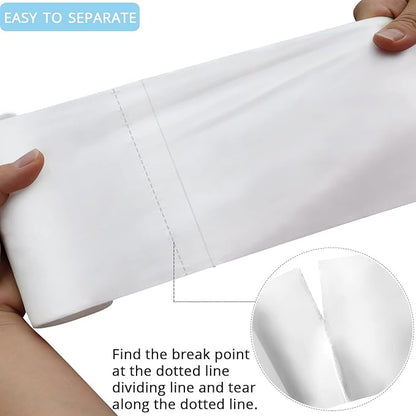 15 Gallon Trash Bags - 1 MIL Ultra Strong Tall Kitchen Garbage Bags, Unscented Trash Can Liners for Office, 60 Count