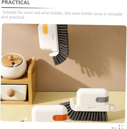 SHOWERORO Window Track Groove Cleaning Brush Tool for Home Use Removable Crevice Cleaner for Doors Sinks and Vents Versatile Cleaning