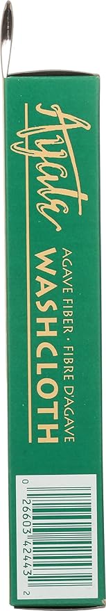 Ayate Washcloth, Face & Body Exfoliating Wash Cloth for Shower, Body Loofah Alternative, Scrub Towel, Resists Mold, Made from Agave Fiber