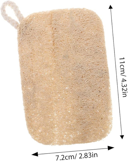 10pcs Natural Loofah Dish Sponge Dish Sponges Loofah for Washing Kitchen Scrubbers Scratch Cleaning