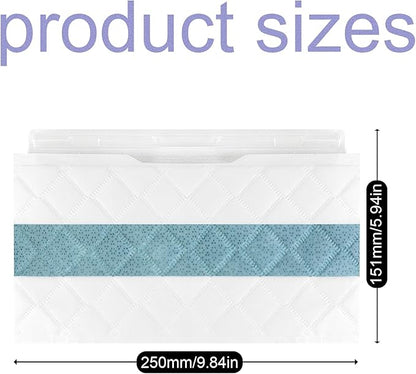Disposable Hard Floor Pad Refills, Compatible with Shark VACMOP Pro VM252 VM251 VM250 VM200 QM250 VM190 VM200P12 VMP30 for use on All Sealed Floors （10 Pack）