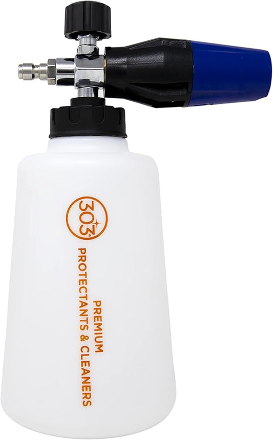 303 Products Foam Cannon for Pressure Washer, Car Wash Foam Gun with Adjustable Spray – Heavy Duty Foam Sprayer with Stainless Steel Fitting, 2 Liter (2L)
