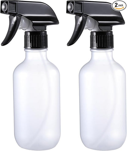GearTrust Spray Bottles 10 oz BPA-free Matt Plastic Small Squirt Bottle, Fine Mist/Strong Stream Adjustable, Refillable Empty Mister Water Spray Bottles for Hair, Plant, Cleaning, Pet