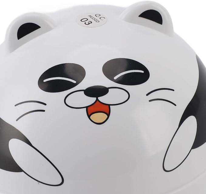 TOPINCN Portable Mini Desk Vacuum, Portable USB Vacuum Cleaner for Desk Mini Cute Cartoon Desktop Vacuum for Cleaning Eraser Crumbs, Dust, Crumbs, Computer, Keyboard (Panda)