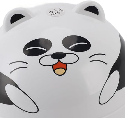 TOPINCN Portable Mini Desk Vacuum, Portable USB Vacuum Cleaner for Desk Mini Cute Cartoon Desktop Vacuum for Cleaning Eraser Crumbs, Dust, Crumbs, Computer, Keyboard (Panda)