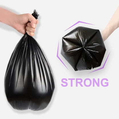 Trash Bags 13 Gallon Tall Kitchen Garbage Bags, Inwaysin Recycle Bags, Biodegradable Black Trash Bags, 75ct