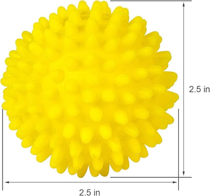 Dryer Balls 4 Pack - Non-Toxic Reusable Dryer Balls (Yellow)