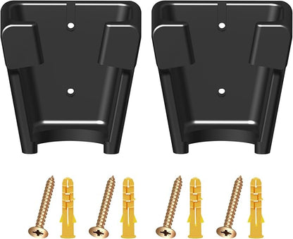 2 Pcs Wall Mount Vacuum Holder/Docking Station with Screws, Fit for Bissell Pet Hair Eraser Handheld Vacuum Models 2390, 2390A, 2284W, 23903 & Auto-Mate Charging Dock, Save Space & Reduce Clutter