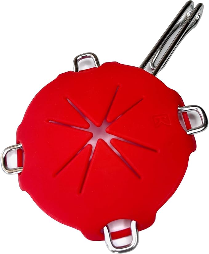 Bag – Portable Reusable Trash Bag & EDC Organizer, Mobile Hanging Garbage Solution for Camping, Hiking, Boating, Travel & Everyday Use (Red)