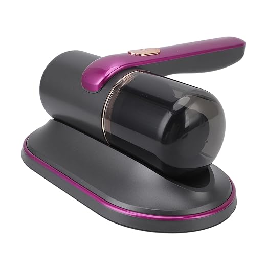 Cordless Vacuum Cleaner 10KPa Suction Low Noise Handheld Bed Vacuum Cleaner with 2Pcs Washable Filters for Sofa Carpet