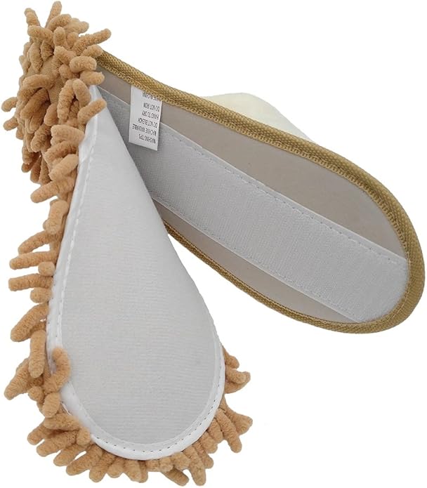 Selric Super Chenille Microfiber Washable Mop Slippers Shoes, Detachable Mopping Shoes, Floor Dust Dirt Hair Cleaner, Multi-sizes Multi-Colors Available