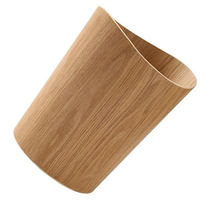 PRETYZOOM Kitchen Trash Can Compost Bin for Outdoor Indoor Bathroom Waste Bucket Lidless Garbage Can Organizer