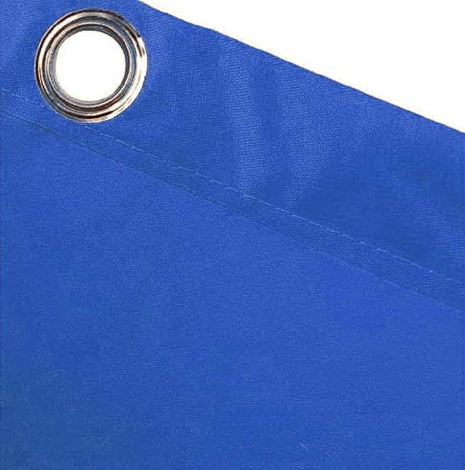 Replacement Janitorial Cart Bag, High Capacity Waterproof Thickened Housekeeping Commercial Janitorial Cleaning Cart Bag with 6 Brass Grommets - 25 Gallon (Blue)