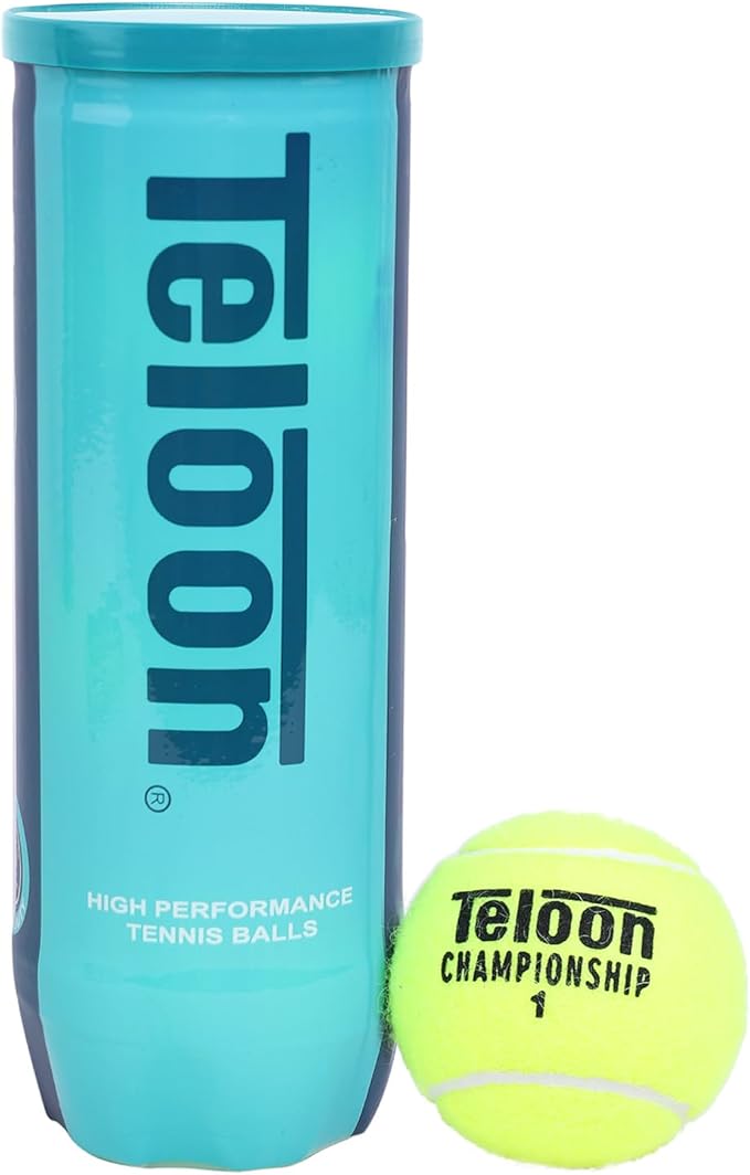 Teloon Championship Tennis Balls - Extra Duty - Regular Duty Felt Pressurized Tennis Balls