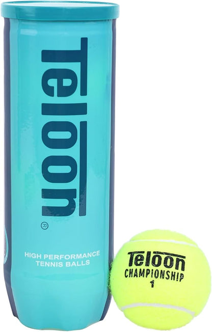 Teloon Championship Tennis Balls - Extra Duty - Regular Duty Felt Pressurized Tennis Balls