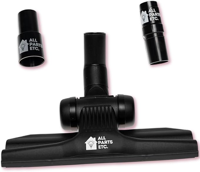 Vacuum Attachments for 1.25" (32mm) Vacuum Cleaner | Gulper Floor Tool for Hoover, Shop Vac, Eureka, Bissell, Nutone, Kenmore & More | Pet Hair & Hard Floor Cleaning
