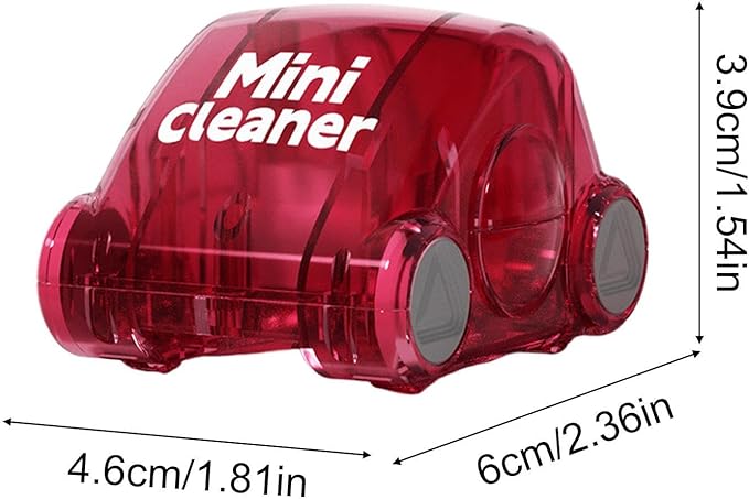 Desk Cleaner - Mini Vacuum, Table Duster, Dust Remover, Crumb | Portable Handheld Cleaning Device for Study Desk Office Travel Use Daily Maintenance