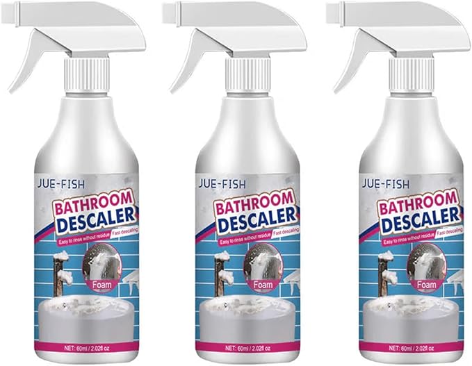 SakerPlus Stubborn Stains Cleaner - Advanced Foam Cleaner for Bathroom and Kitchen Surfaces, Removes Tough Stains Without Scrubbing, Safe for Tiles, Toilets, and Glass (3)