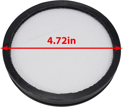 for HarT Replacement HEPA Filter for HART 20V Cordless-Stick Vacuum HPSV01, Captures Dust, Dander, and Particles 0.3µm and Above(4 Pack)