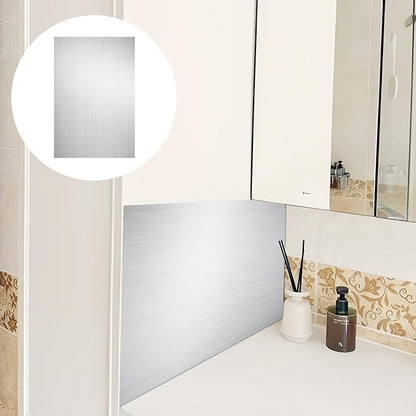 1 Pcs Hand Dryer Wall Splash Guard, Wall Backsplash Protector with Adhesive for Kitchen Sink, 23.62 x 15.75 Inch Backsplash Panel Hand Dryer Wall Guard for Wall Splash Protector Supply