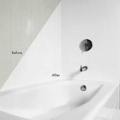 Rust-Oleum 385279 Tub And Tile Refinishing 2-Part Kit, Satin White