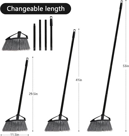 Brooms for Sweeping Indoor, House Brooms for Sweeping Indoor, Angle Broom for Floors, Kitchen Broom, Floor Broom Applied for Courtyard, Garage, etc.