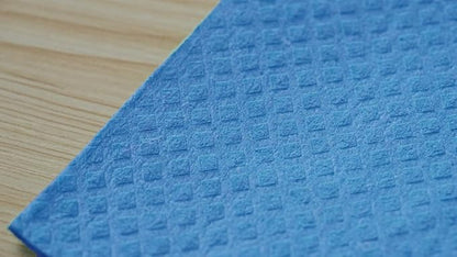 Sponge Cloth (pack of 10) - Swedish Dishcloth - Durable - Eco-friendly – Biodegradable - Reusable - Odor-free – Super Absorbent - Cellulose Sponge Dish Towel for the Kitchen – Assorted Colors