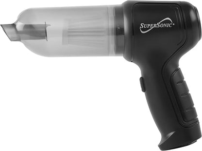 Supersonic SC-810HV Cordless Multi-Function 4 in-1 Hand Vacuum Cleaner, Powerful Suction, Lightweight and Compact, HEPA Filter, Vacuum | Blow | Inflate | Compress
