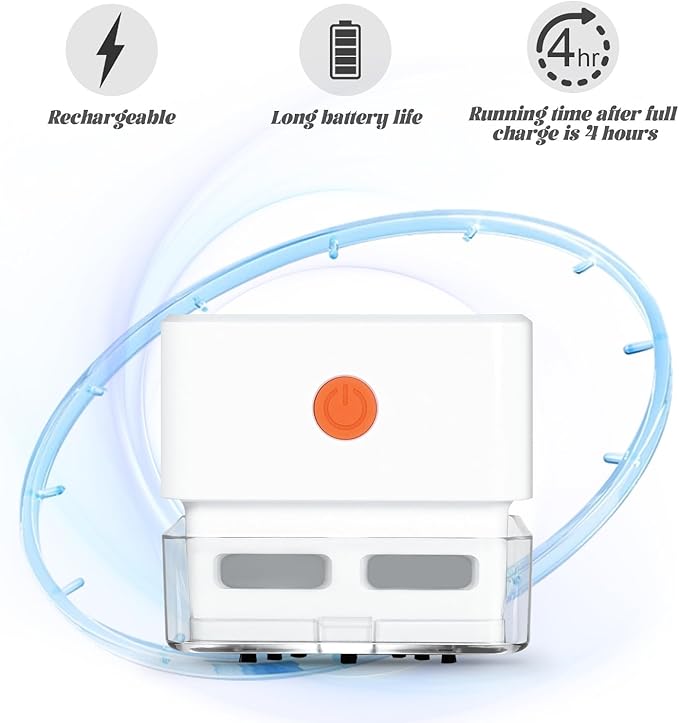 GOODELI Tabletop Vacuum，Desktop Vacuum Cleaner，Desk Vacuum Cleaner Mini，Type C Charging，Simple Cleaning，Low Noise，Sketching Art，Dander Cleaning