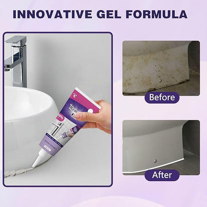 2Pcs Cleaning Remover Gel,Powerful Household Cleaning Gel,Suitable for Bathroom and Kitchen Tile Gaps,sink, countertop Safe Formula That Does Not Damage Surface Strong penetration